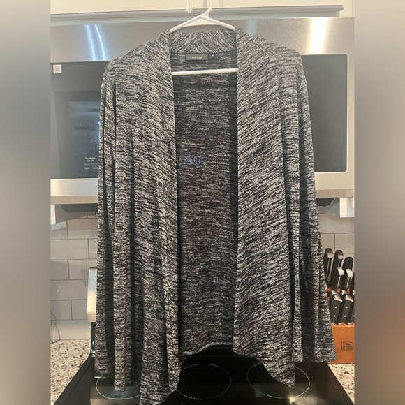 Apt. 9 Tops - Apt. 9 Charcoal Knit Cardigan